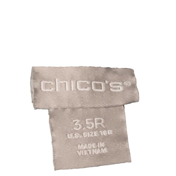 Chicos Secret Stretch Jeggings SZ 3.5 18R - Picture 11 of 13